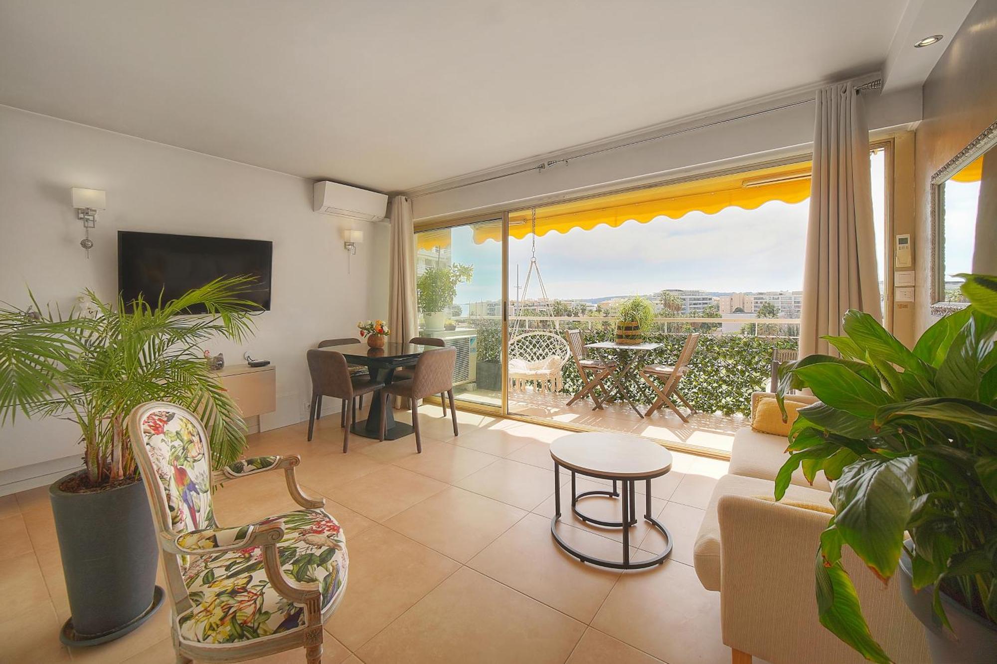 Frgk "Etoile Du Sud Terrasse Vue Mer Palm Beach" Cannes Exterior photo
