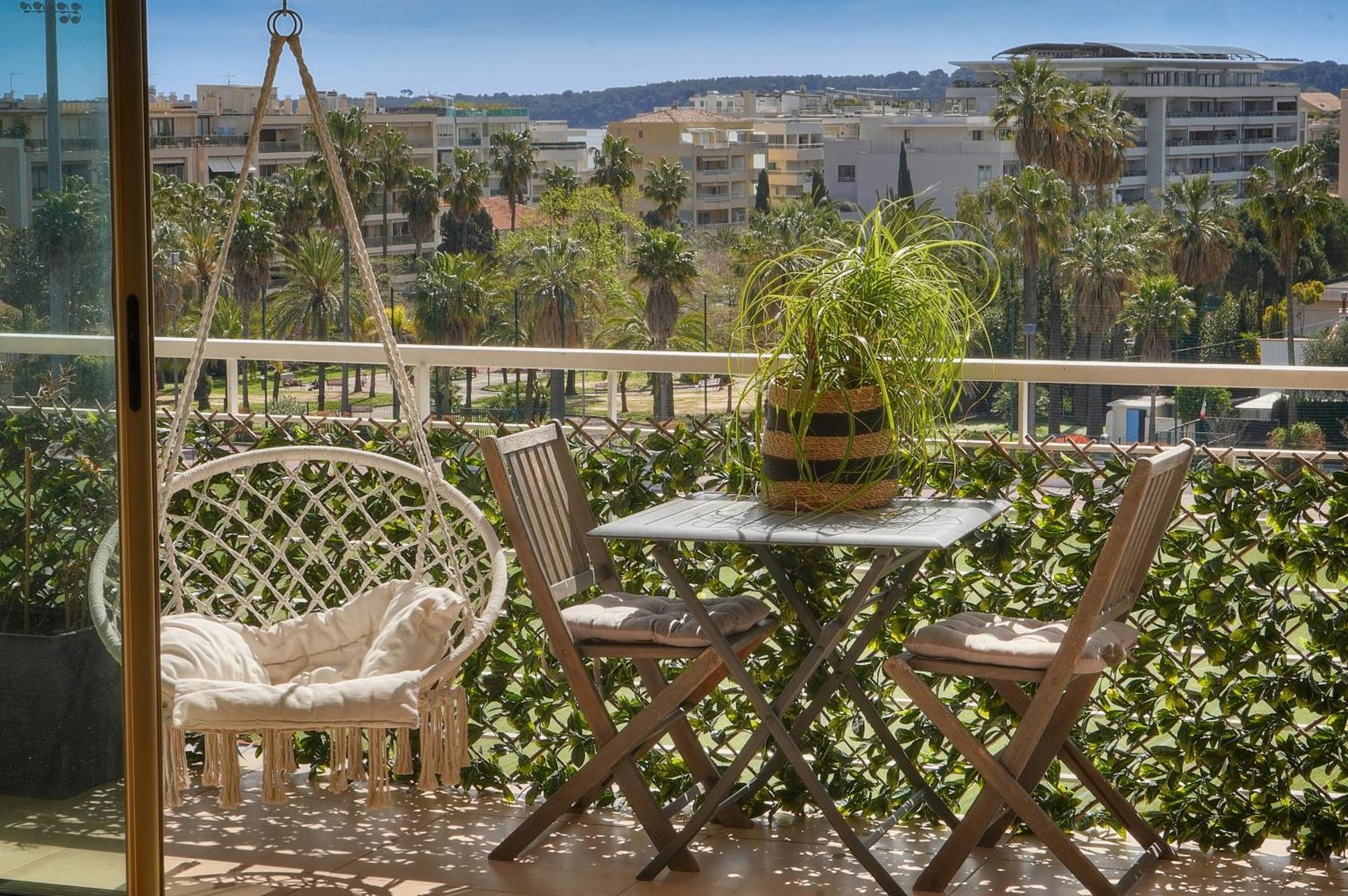 Frgk "Etoile Du Sud Terrasse Vue Mer Palm Beach" Cannes Exterior photo